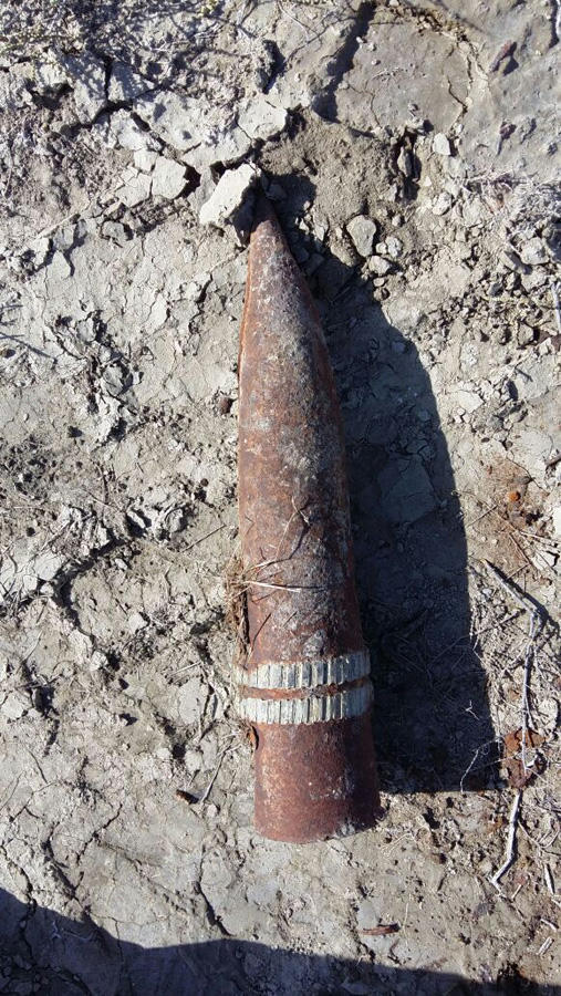 В Ширване нашли неразорвавшиеся боеприпасы