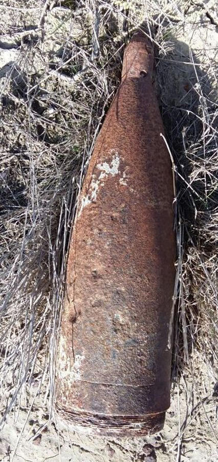 В Ширване нашли неразорвавшиеся боеприпасы