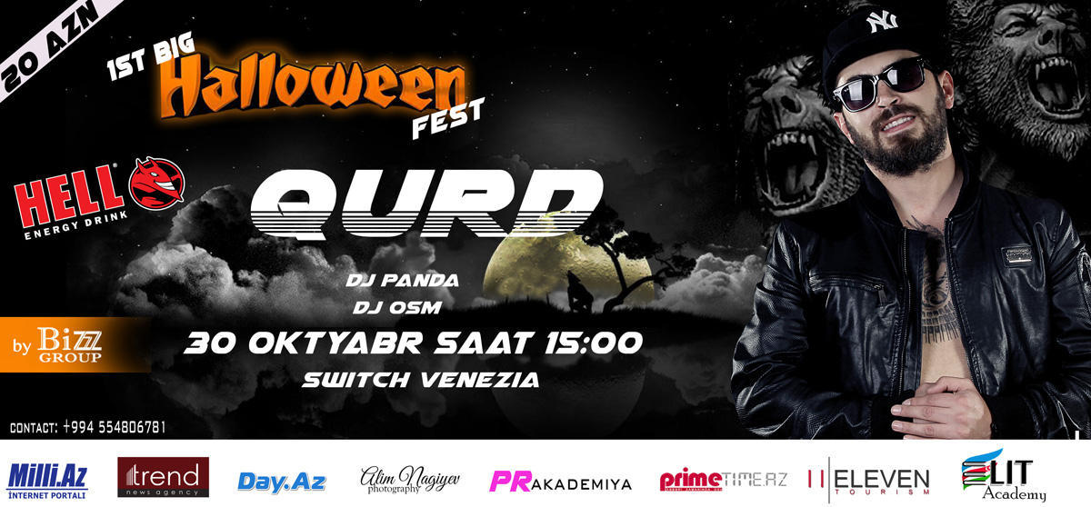 На бакинском бульваре пройдет самый масштабный фестиваль Halloween