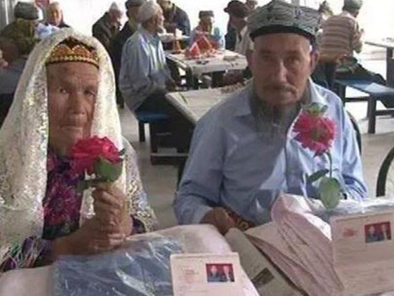 114 yaşlı Can ərə getdi
