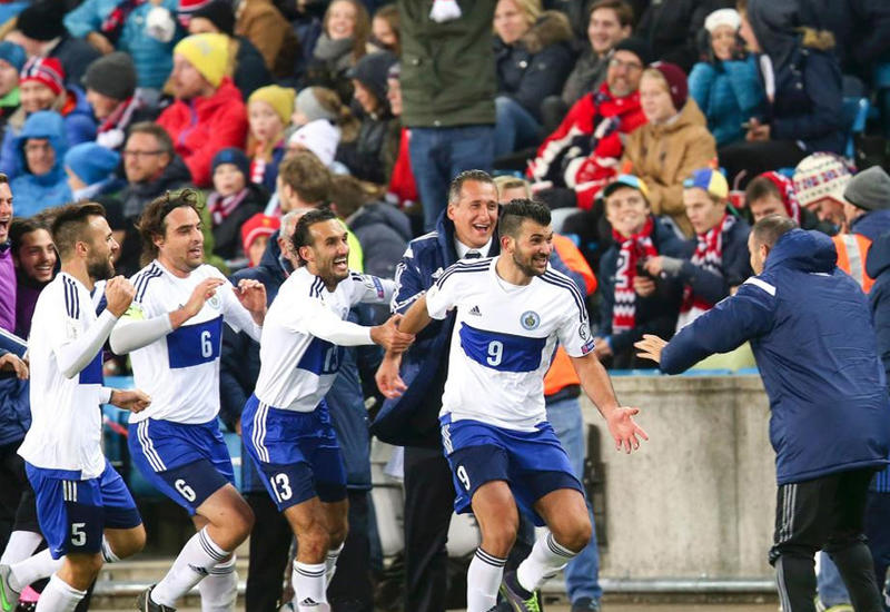 Сборная Сан-Марино забила первый выездной гол за последние 15 лет