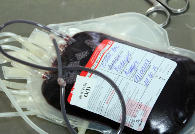 1863.8 litr qan yığıldı