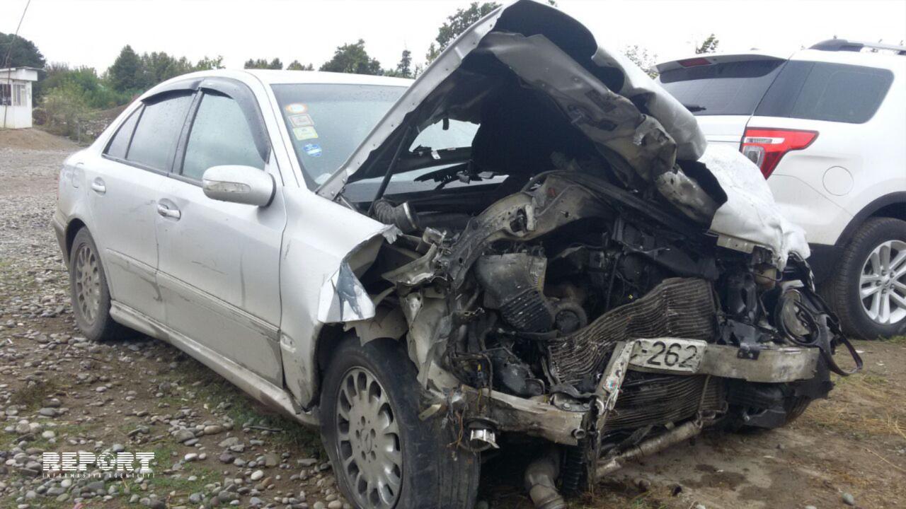 Bərdədə yol qəzası: