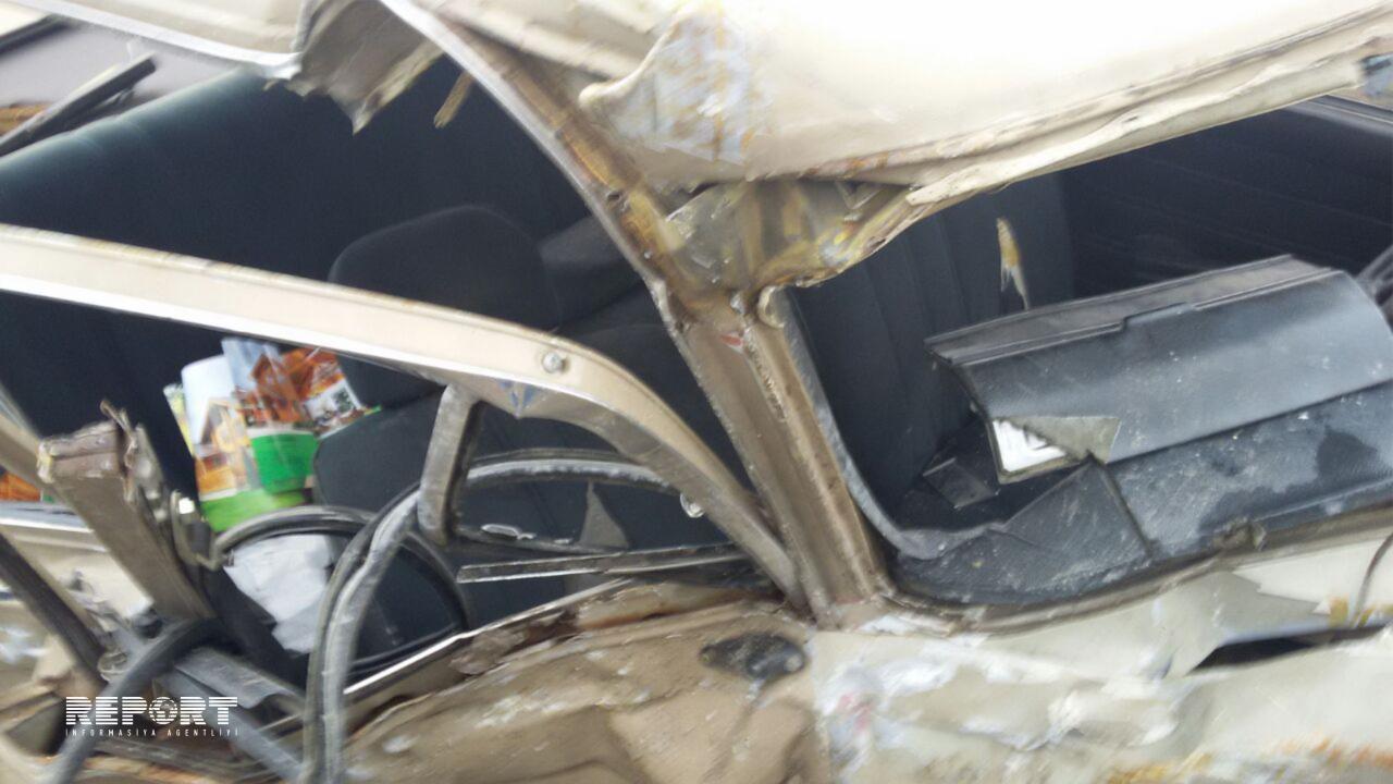 Bərdədə yol qəzası: