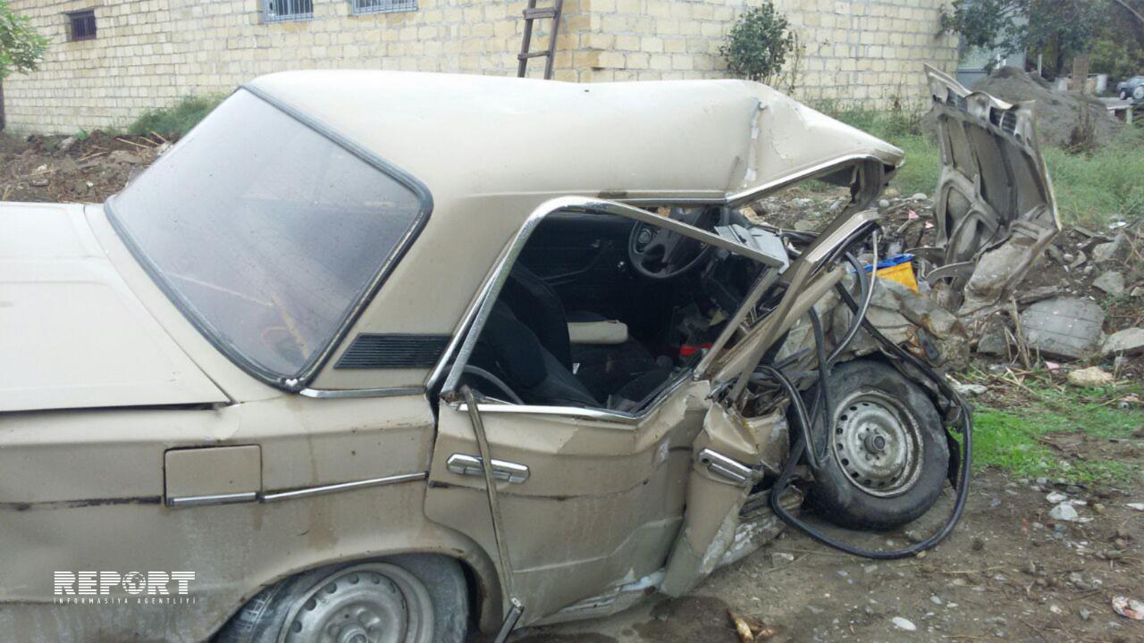 Bərdədə yol qəzası: