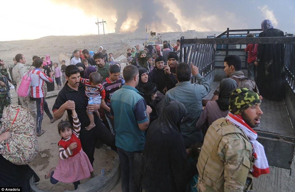 Mosul savaşı davam edir: