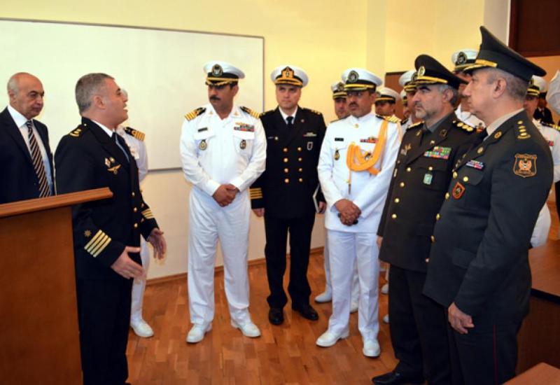 İranlı hərbçilər Heydər Əliyev adına Azərbaycan Ali Hərbi məktəbində