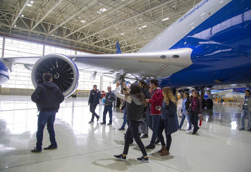 Студенты университета ADA побывали на экскурсии в Международном аэропорту Гейдар Алиев