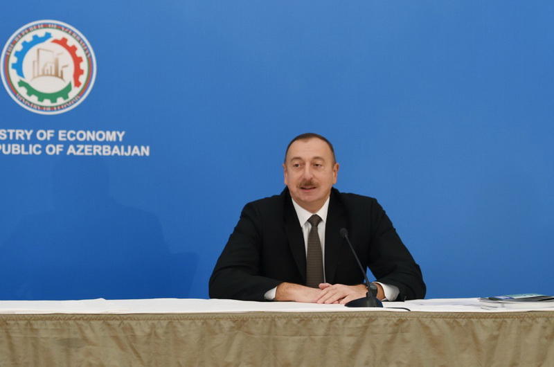 Президенты Азербайджана и Хорватии приняли участие в двустороннем бизнес-форуме в Баку