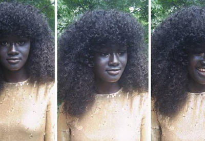 Девушка с невероятно темным цветом кожи покоряет сердца миллионов <span class="color_red">- ФОТО</span>