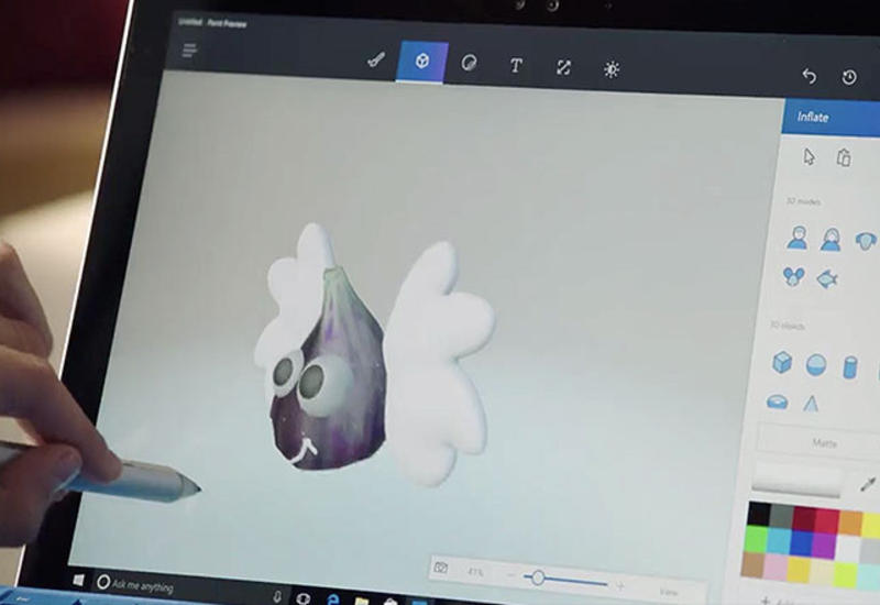Microsoft официально представила Paint 3D