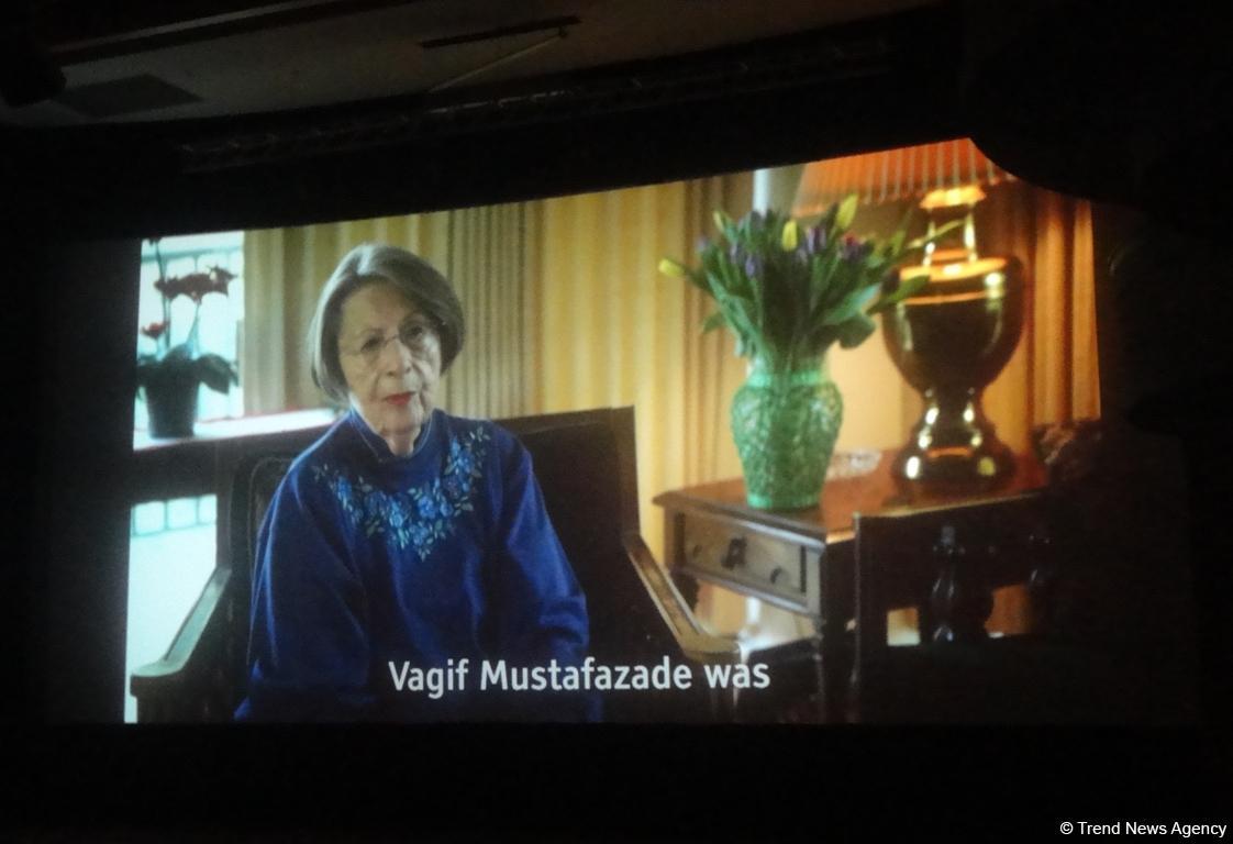 В Баку презентован фильм "Вагиф, которого я знал"