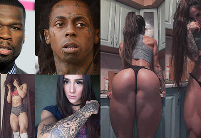 Всемирно известные Lil Wayne и 50 Cent поделились своими впечатлениями о Бахар Набиевой <span class="color_red">- 17 ФОТО</span>