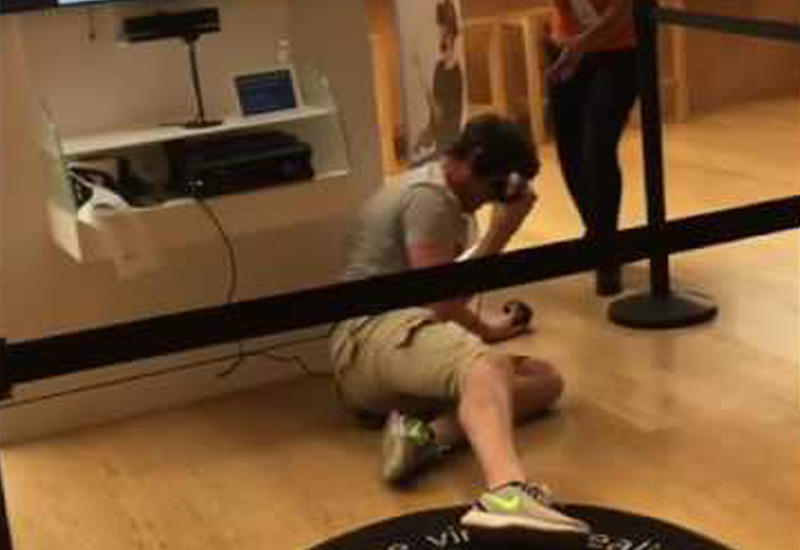 Альпинизм в виртуальной реальности грозит реальными травмами