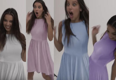 Создано первое в мире платье, меняющее цвет на любой возможный <span class="color_red"> - ВИДЕО</span>