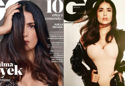 Сальма Хайек отметила 50-летие, раздевшись для обложки журнала <span class="color_red">- ФОТО</span>