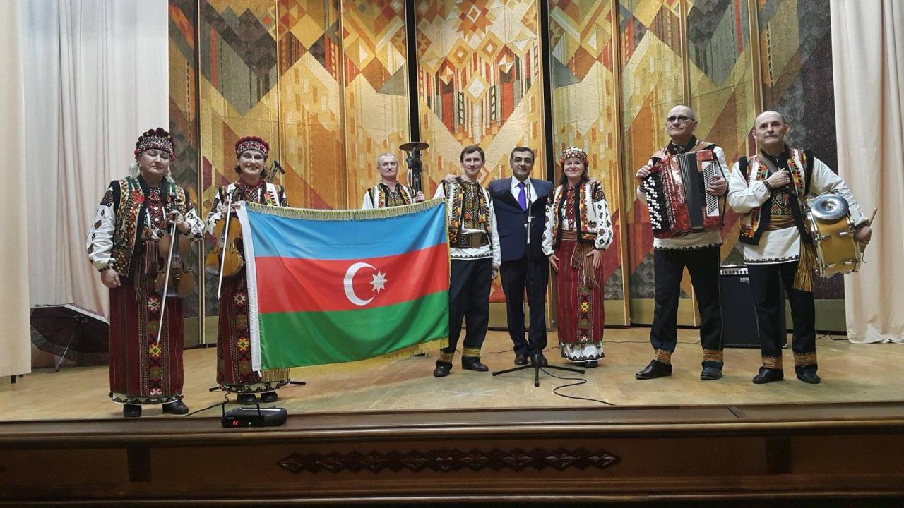 В Украине состоялся концерт, посвященный Дню Государственного флага Азербайджана