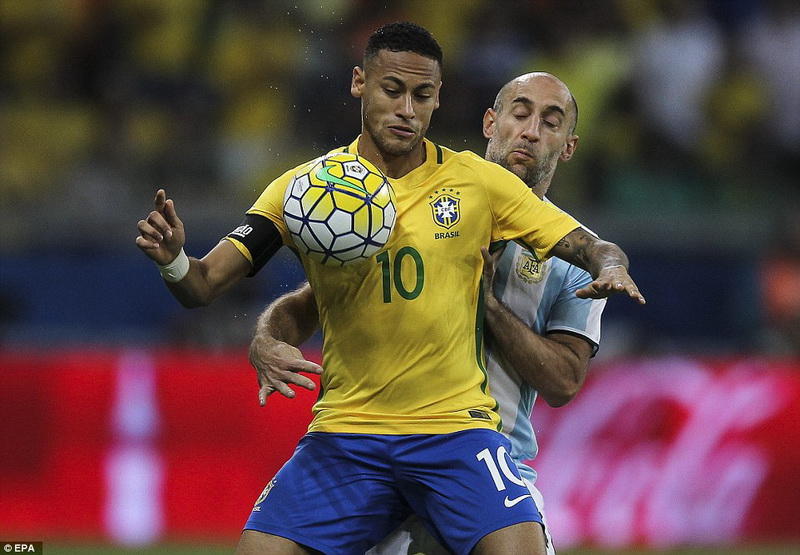 Квалификация ЧМ-2018: Бразилия с Неймаром разгромила Аргентину с Месси