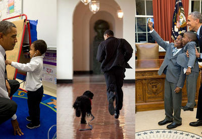 Фотограф Белого дома показал свои любимые фото Обамы — на прощание <span class="color_red">- ФОТО</span>