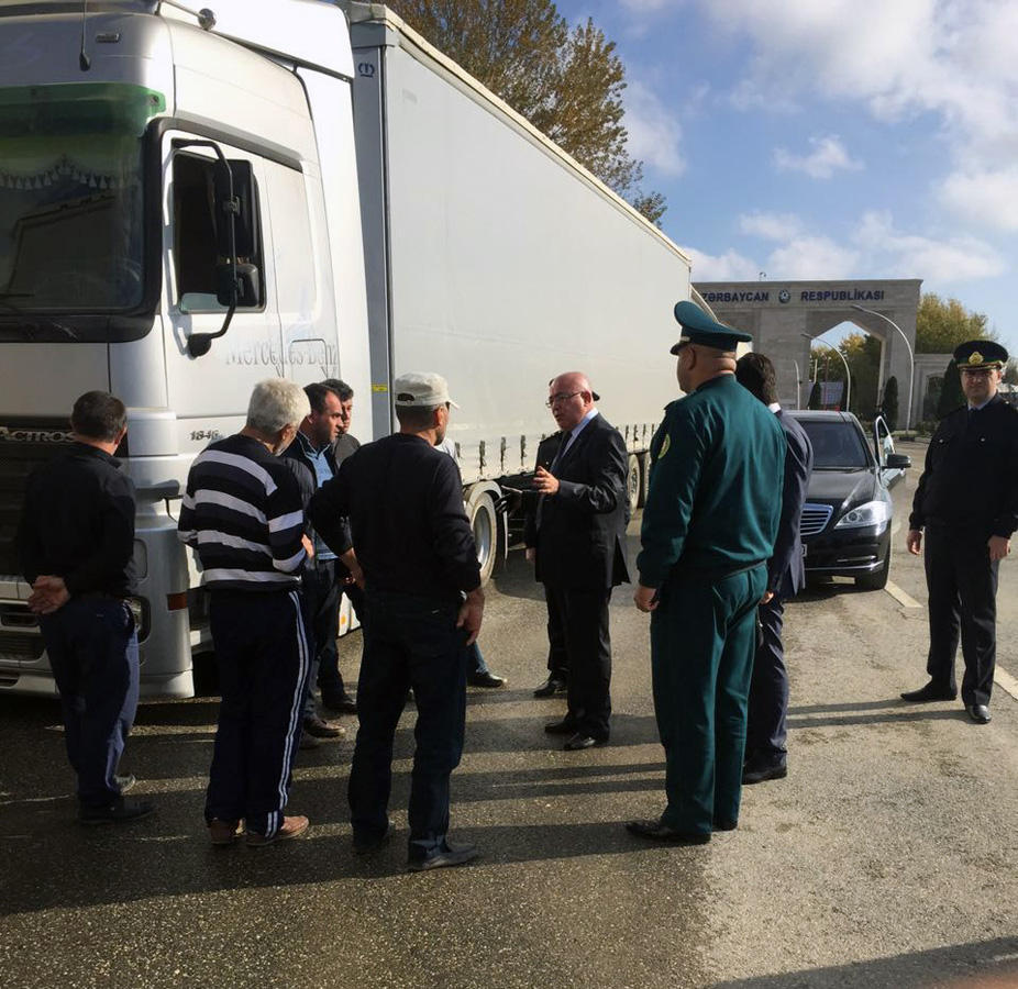 Айдын Алиев прояснил ситуацию с задержкой транспорта на границе с Россией