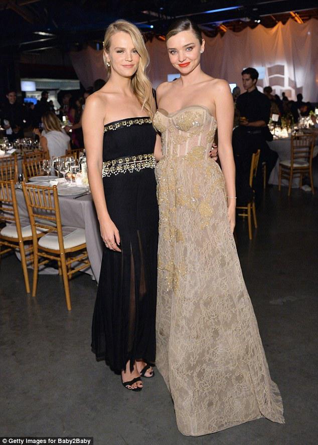 Miranda Kerr xeyriyyə gecəsinə qatıldı