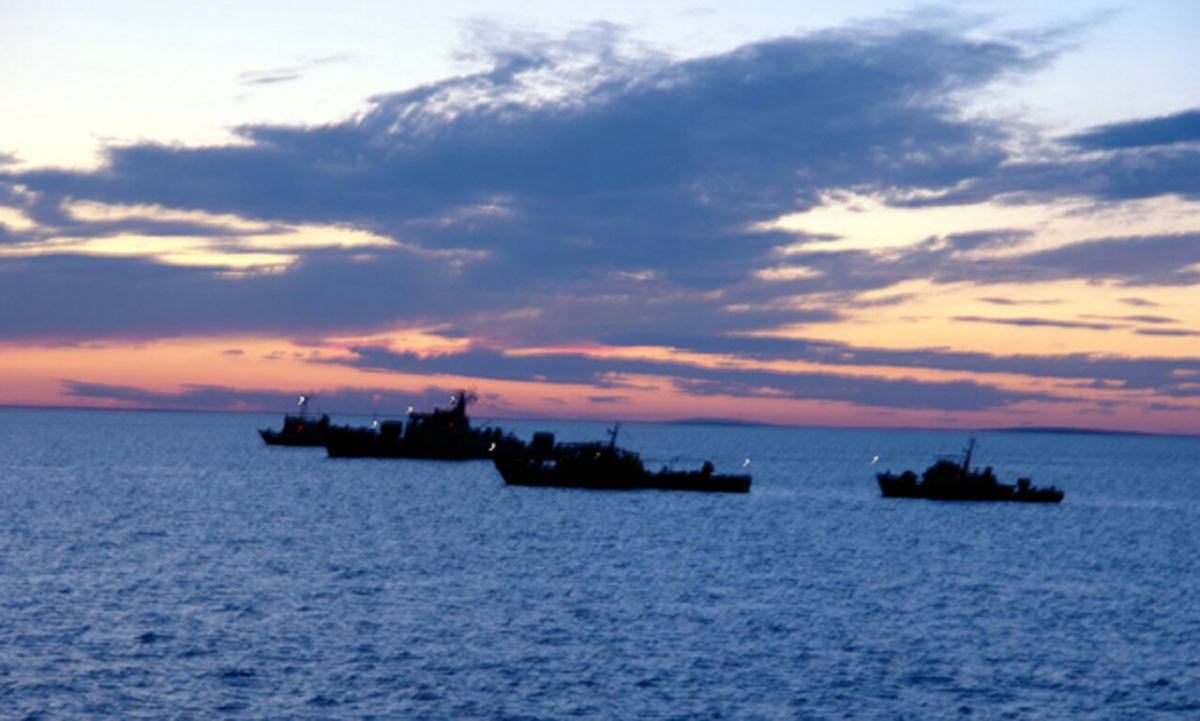ВМС Азербайджана участвуют в крупномасштабных учениях
