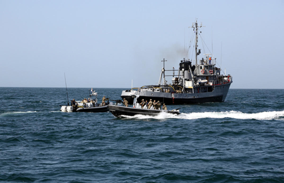 ВМС Азербайджана участвуют в крупномасштабных учениях