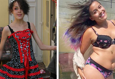 Бывшая анорексичка гордится новообретенными складками на животе <span class="color_red">- ФОТО</span>