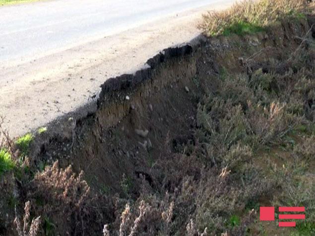 Cəlilabadda torpaq sürüşməsi yenidən aktivləşib