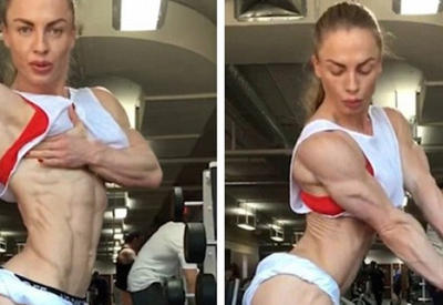 Ни жиринки: девушка-бодибилдер вызвала резонанс в Сети своей внешностью <span class="color_red">- ФОТО</span>