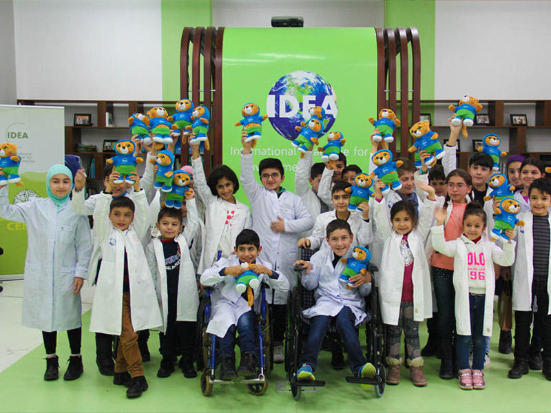 "Uşaqlar üçün ekoloji laboratoriya" çərçivəsində növbəti təlim keçirilib