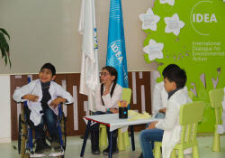 "Uşaqlar üçün ekoloji laboratoriya" çərçivəsində növbəti təlim keçirilib