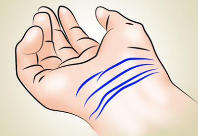 Количество линий на запястье могут многое рассказать о вашей судьбе