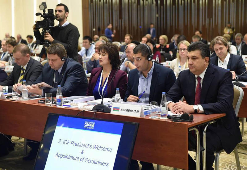 В Баку начал работу 36-й конгресс Международной федерации каноэ
