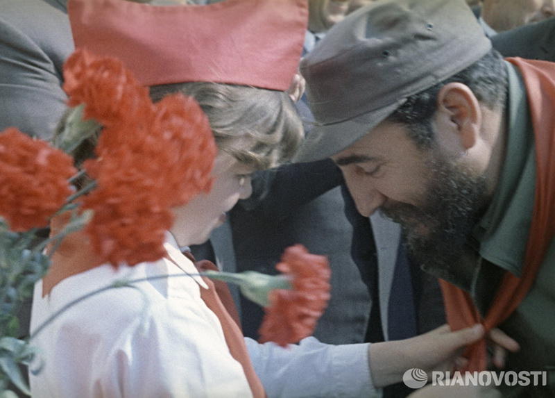 Умер Фидель Кастро