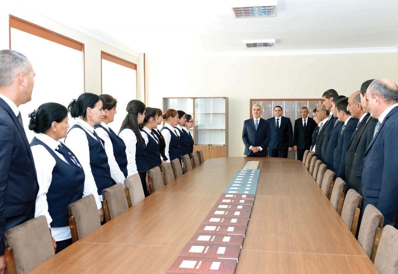 В селе Шахтахты сдана в эксплуатацию полная средняя школа имени академика Зарифы Алиевой