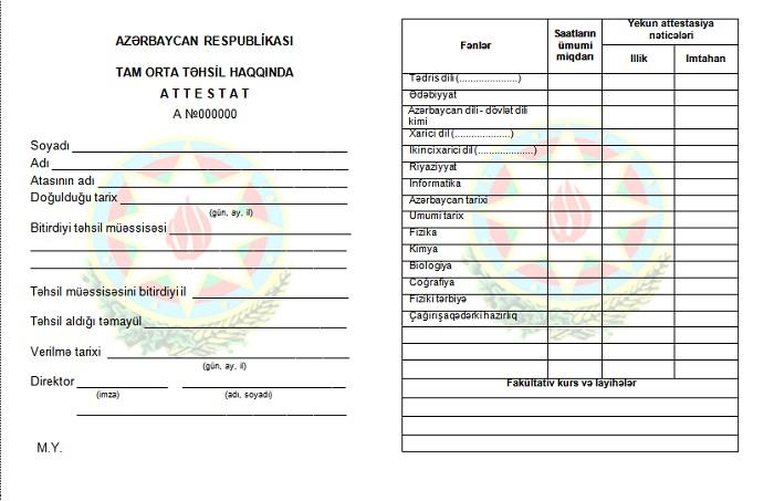 Минобразования утвердило образцы новых аттестатов
