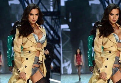 Беременная Ирина Шейк вышла на подиум <span class="color_red">- ФОТО - ВИДЕО</span>