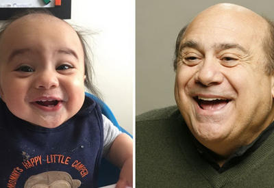 Малыши, неожиданно похожие на известных людей - 13 ФОТО