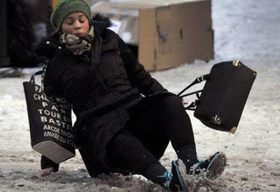 Гололед и его последствия <span class="color_red"> - 41 ФОТО</span>