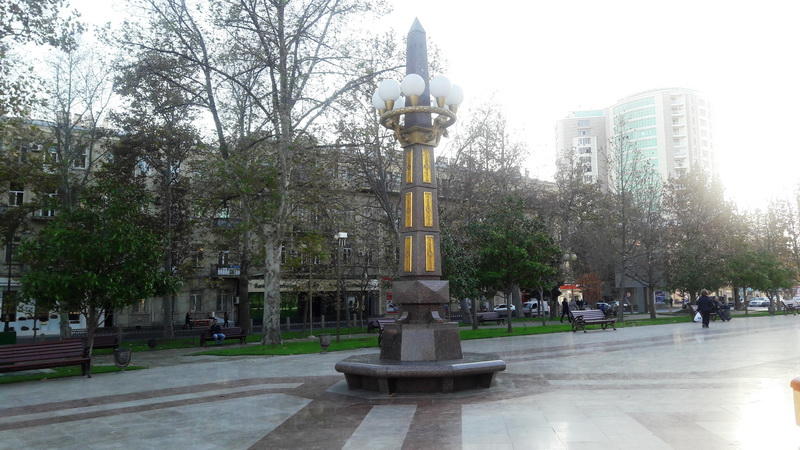 Мой Баку: Парк Гейдара Алиева - красота, отраженная в мраморе