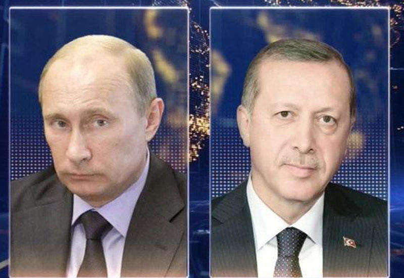 Putin və Ərdoğan arasında telefon danışığı olub