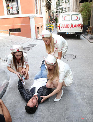 Murat Bozun şəkilləri həkimləri qəzəbləndirdi