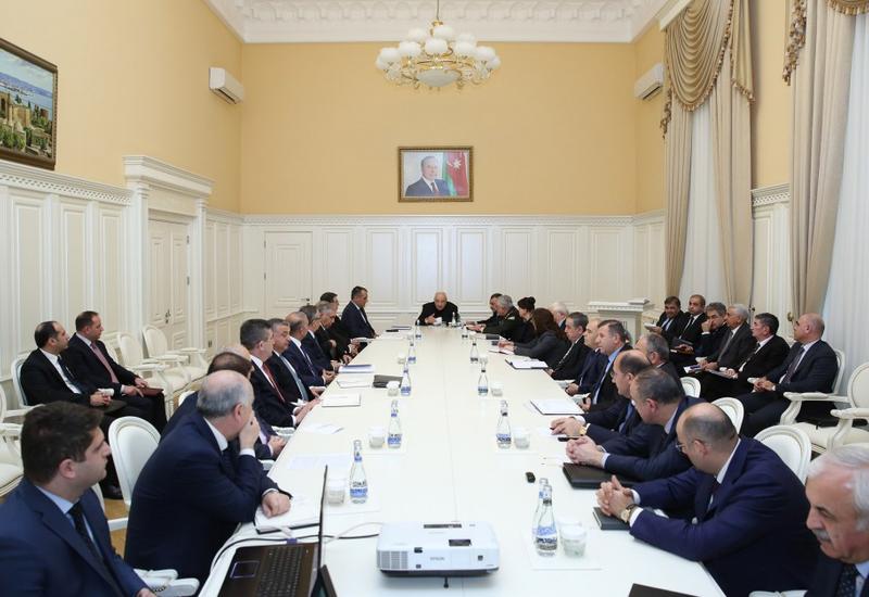 Состоялось первое заседание рабочей группы, созданной в связи с усовершенствованием дождевой канализационной системы в Баку