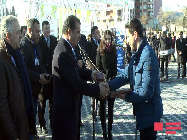 Gəncədə Beynəlxalq Şərab Festivalı keçirilib