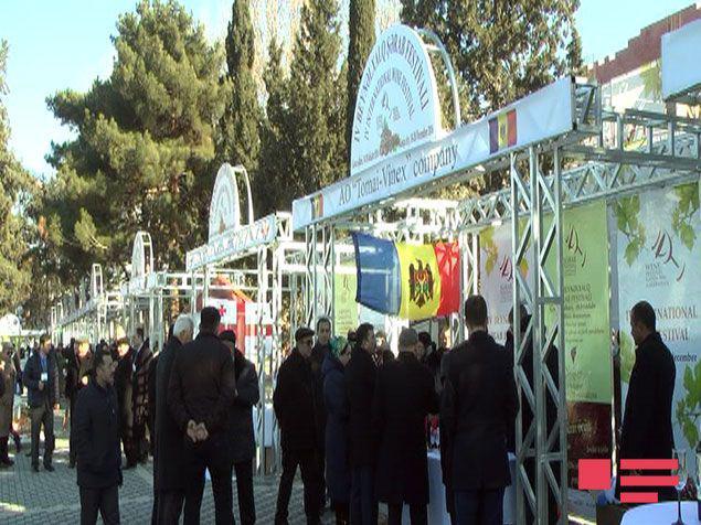 Gəncədə Beynəlxalq Şərab Festivalı keçirilib
