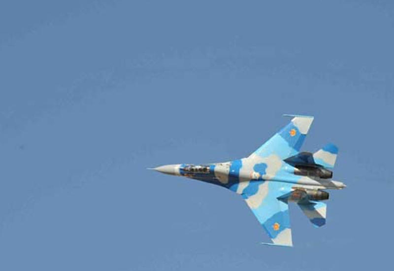 В Казахстане рухнул самолет Су-27
