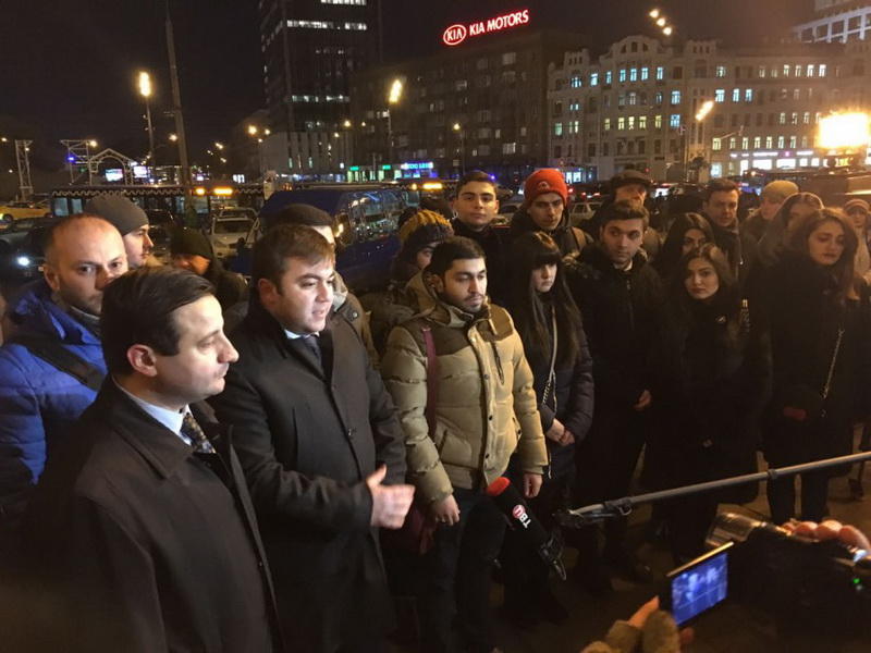 Активисты АМОР почтили память посла Андрея Карлова