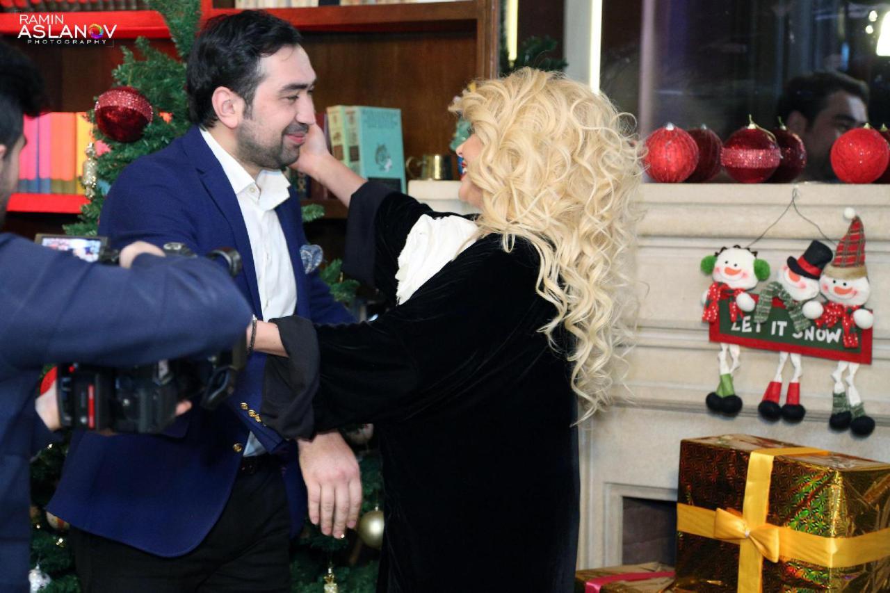 Aygün Kazımova ilə Eltondan səmimi FOTOLAR