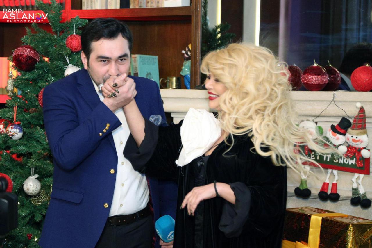 Aygün Kazımova ilə Eltondan səmimi FOTOLAR